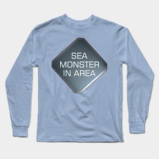 sea monster in area Long Sleeve T-Shirt